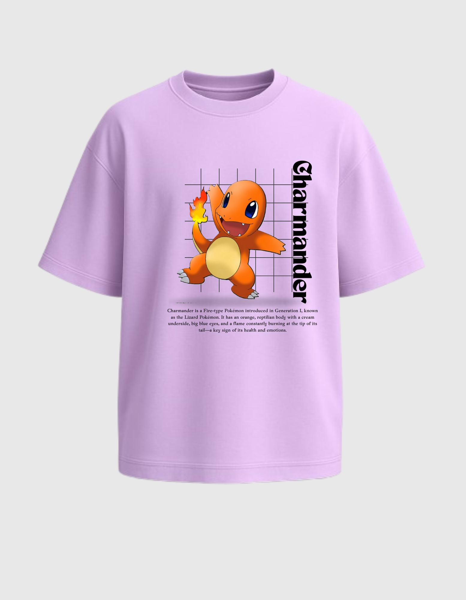 Flame Starter: Charmander Oversized Tee
