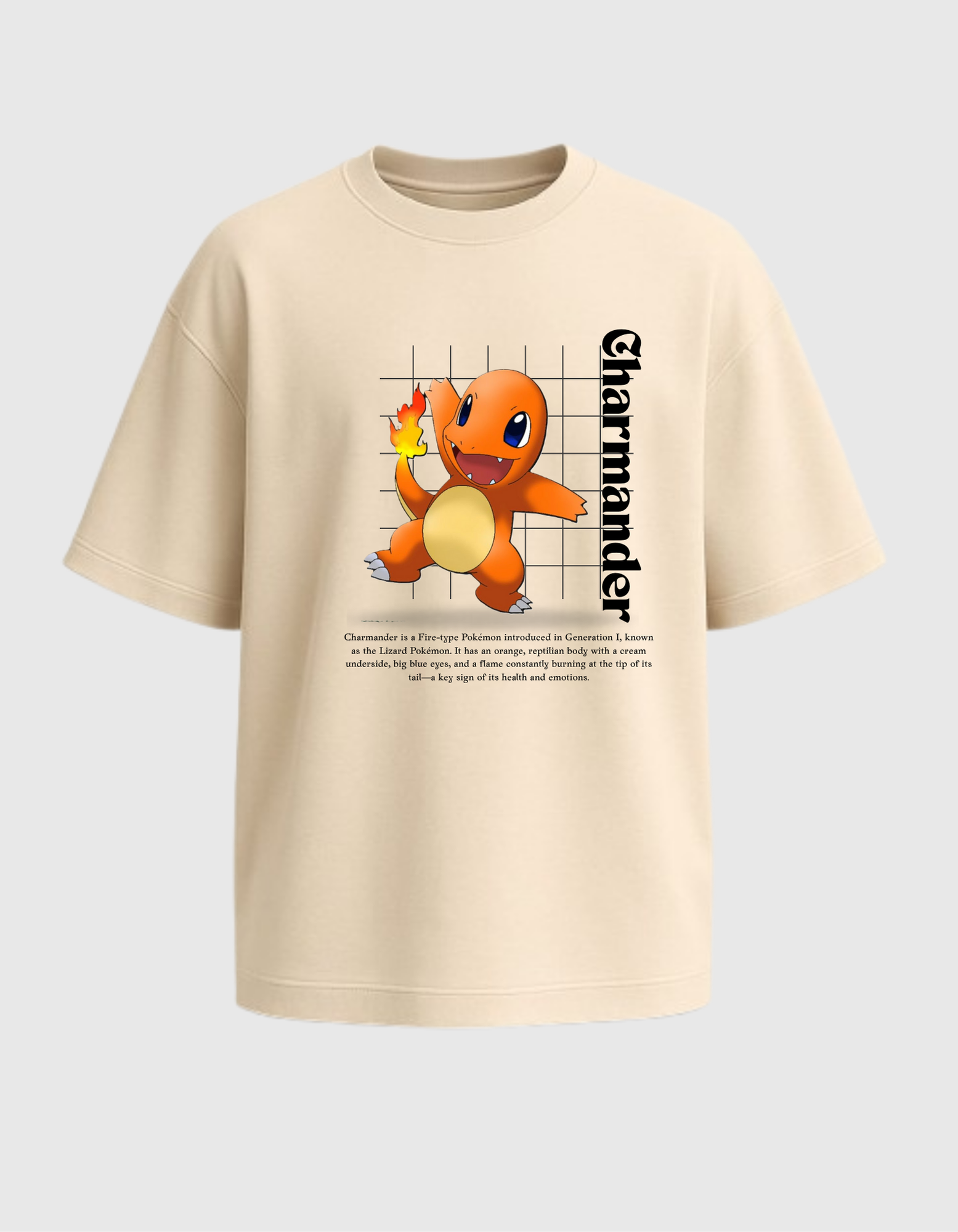 Flame Starter: Charmander Oversized Tee