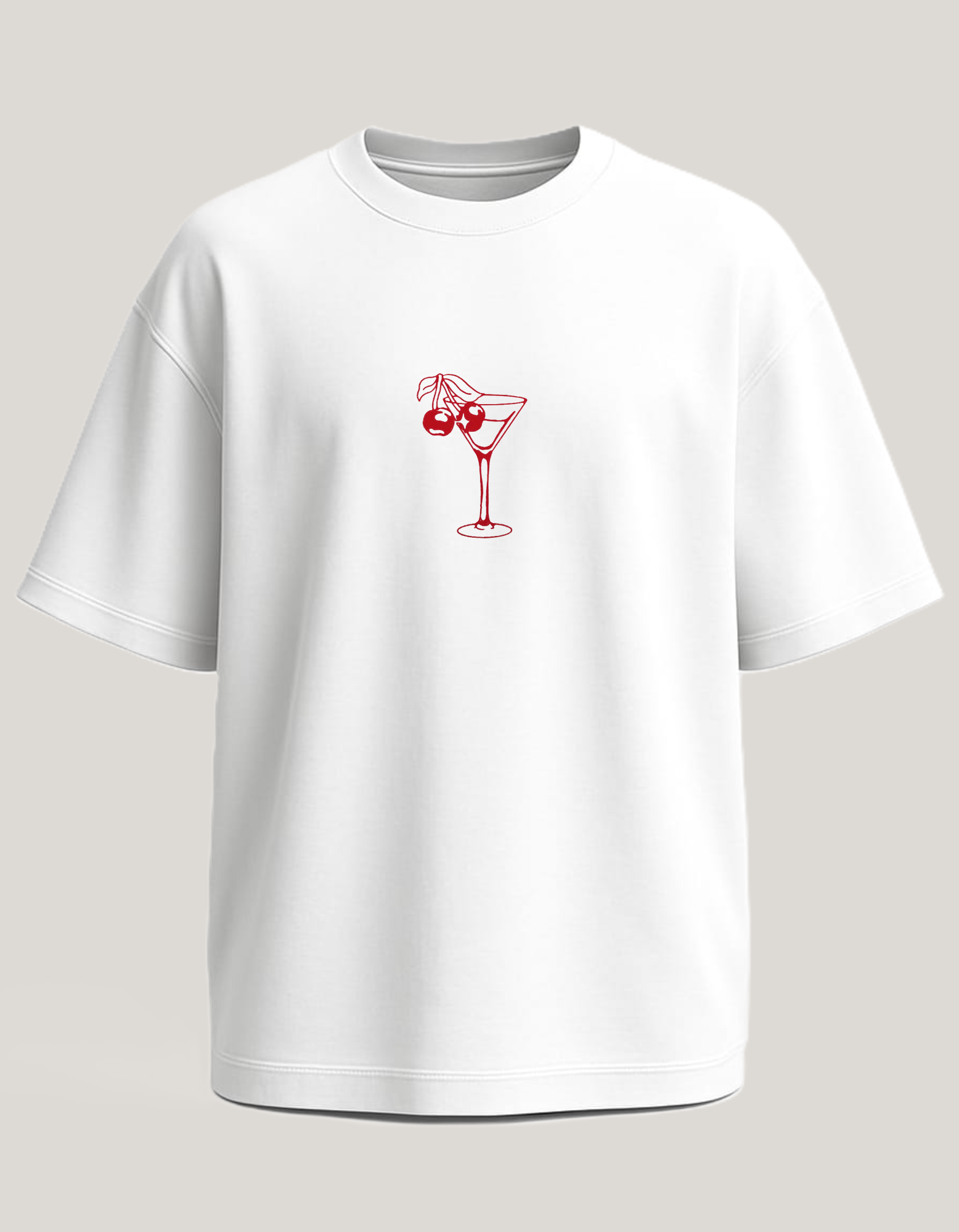 Cherry High: Minimal Oversized Tee